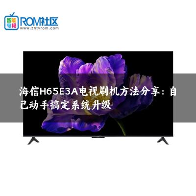 海信H65E3A电视刷机方法分享：自己动手搞定系统升级